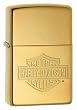 Harley Davidson Brass Shield Zippo