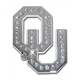 University of Oklahoma Sooners Austrian Crystals & Chrome NCAA College Sports Premium Metal Car Truck Motorcycle Emblem