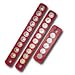 Triton Products 72402 MagClip Magnetic Socket Holder Strip 3/8-Inch Drive 2-Inch by 15-5/8-Inch, Red