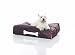 K&uuml;che & Haushalt : FATBOY Doggielounge small Braun Designer Hundekissen, Sitzsack für den Hund, Hundebett!