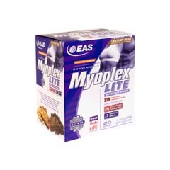 Myoplex Lite Nutrition Shake Packets, Chocolate Cream - 1.9 oz (54 g) servings - Box of 20 by EAS