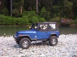 Jeep Wrangler 2 lift, 1986-1995