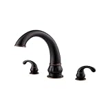 Buy Pfister 806-DY11 Treviso 3-Hole Roman Tub Faucet, Tuscan Bronze by Price Pfister