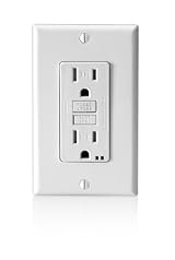 15 Amp, Self-Test GFCI, Wallplate Included, SmartLockPro, Back and Side Wired, Tamper Resistant