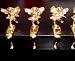 BRASS ANGEL STOCKING HOLDER - 4.5" BRASS ANGEL STOCKING HOLDER 4/ASSTD.