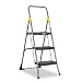 Read Cosco® Commercial 3-Step Folding Step Stool, 22-1/2w x 32-5/8 Spread x 52-1/8h, Gray Details Cosco® Commercial 3-Step Folding Step Stool, 22-1/2w x 32-5/8 Spread x 52-1/8h, Gray