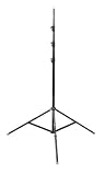 Linco 8 Foot Compact Steel Light Stand, Black