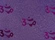 Half Sarong - Om Symbols, Purple