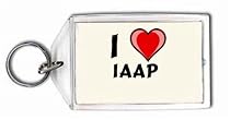 I Love Iaap Keychain