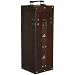True Fabrications Wood Wine Box Single Bottle Wine Holder