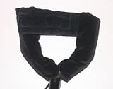 Axe Hugger in Smooth Velvet for Standard Stand with Hugger Strap in Black
