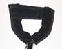 Axe Hugger in Smooth Velvet for Standard Stand with Hugger Strap in Black