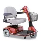 SC900 Maxima 2002 - 3 Wheel Scooter - Red, Black Vinyl