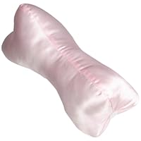 Hermell Products Pink Satin Bone Pillow