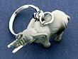 Solid Metal Wild Adventures Elephant Key Chain Keychain