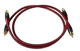 AudioQuest Sidewinder 4.5M 4.5M black/red analog audio interconnect cable