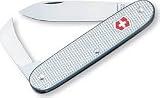 Victorinox Swiss Army Pioneer Pruner Pocket Knife (Silver Alox Ribbed)