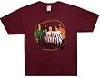 INCUBUS - Scribble Frame - Maroon T-shirt