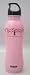 Saving the World One Bottle at a Time Pink Eco Friendly 24oz Reusable Stainless Steel Bottle
