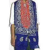 Wrap Scarf Cotton Tie and Dye 88 inches x 40 inches (dup282)