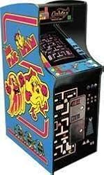 Ms. Pac-Man / Galaga Classic Cabaret Arcade Game with 19-Inch Monitor