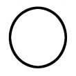 S-9896 pressure cooker gasket seal, fits Mirro.