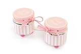Mud Pie Baby Little Princess Round Ceramic Treasure Box Set