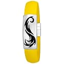 Invicta Elements Collection Freedom Yellow Rubber and Stainless Steel Bracelet #IJ012-002