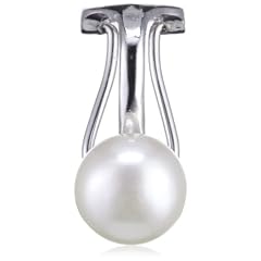 Bella Donna Damen-Ohrclipse 925 Sterlingsilber S��wasser -Zuchtperle Buttons 101626
