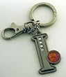 Tinker Bell Letter I Pewter Key Chain
