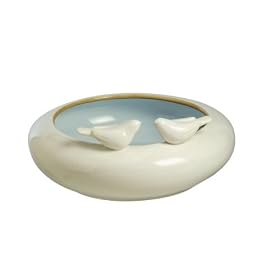 Grasslands Road Melody Collection Songbird 10-3 4-Inch Centerpiece Bowl