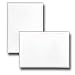StoreSMART&reg; - 5" x 7" Full-Back Magnetic Pockets for Refrigerator or Locker - 6-Pack - Open Long Side - H32305-6