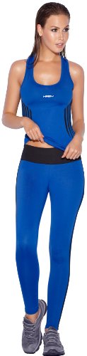 Haby Women's Sportswear Set Gym Outfit Racerback Top Leggings Pants