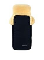 Hofbrucker seit 1948 Saco portabebés (piel de cordero) Luxus (Azul Oscuro)