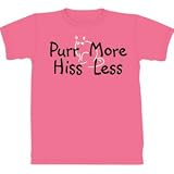 Purr More Hiss Less Cat Lovers T-Shirt