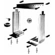 Mustee, E. L. 18.200W Wall Bracket Kit