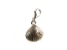Monili sterling silver seashell charm