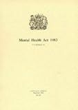 Cover of Mental Health Act 1983 by Great Britain 0105420832