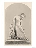 Achilles Wounded by an Arrow in His Heel Art Giclee Poster Print, 24x32