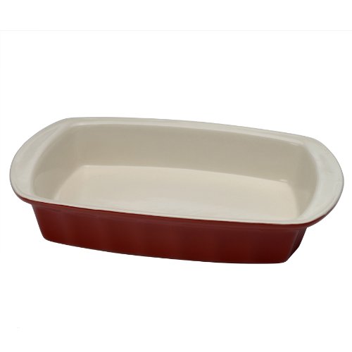 Oneida Kitchenware Oven Fresh Ceramic Rectangular Baking Dish, 2 1/2 Qt