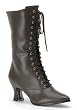Women's 2 3/4 Inch Heel Lace-Up Victorian Calf Boot