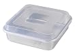 Nordic Ware Square Cake Pan with Lid, 9 Inch
