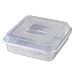 Nordic Ware Square Cake Pan with Lid, 9 Inch