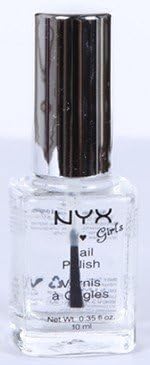 3 pack NYX Girls Nail Polish NPG 152 Clear