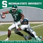 Michigan State University Spartan Football 2007 Wall Calendar