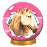 HORSES (Girl) 60 PIECE PUZZLE SPHERE from John N. Hansen HORSES (Girl) 60 PIECE PUZZLE SPHERE from John N. Hansen