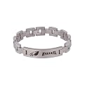 Mens NFL Titanium Bracelet - Eagles