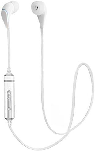 SalayooyX7 Bluetooth Headphone Wireless Sport Stereo In-Ear Sweatproof Sports Running Earbuds-Built in Mic for Running, Gym, Exercise and Workout for iPhone 6s Samsung S7 and Android Phone (White)