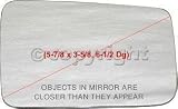 MIRROR GLASS honda PRELUDE 83-87 view rh