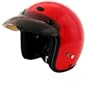 RMT 10 DOT Motorcycle Helmet Red